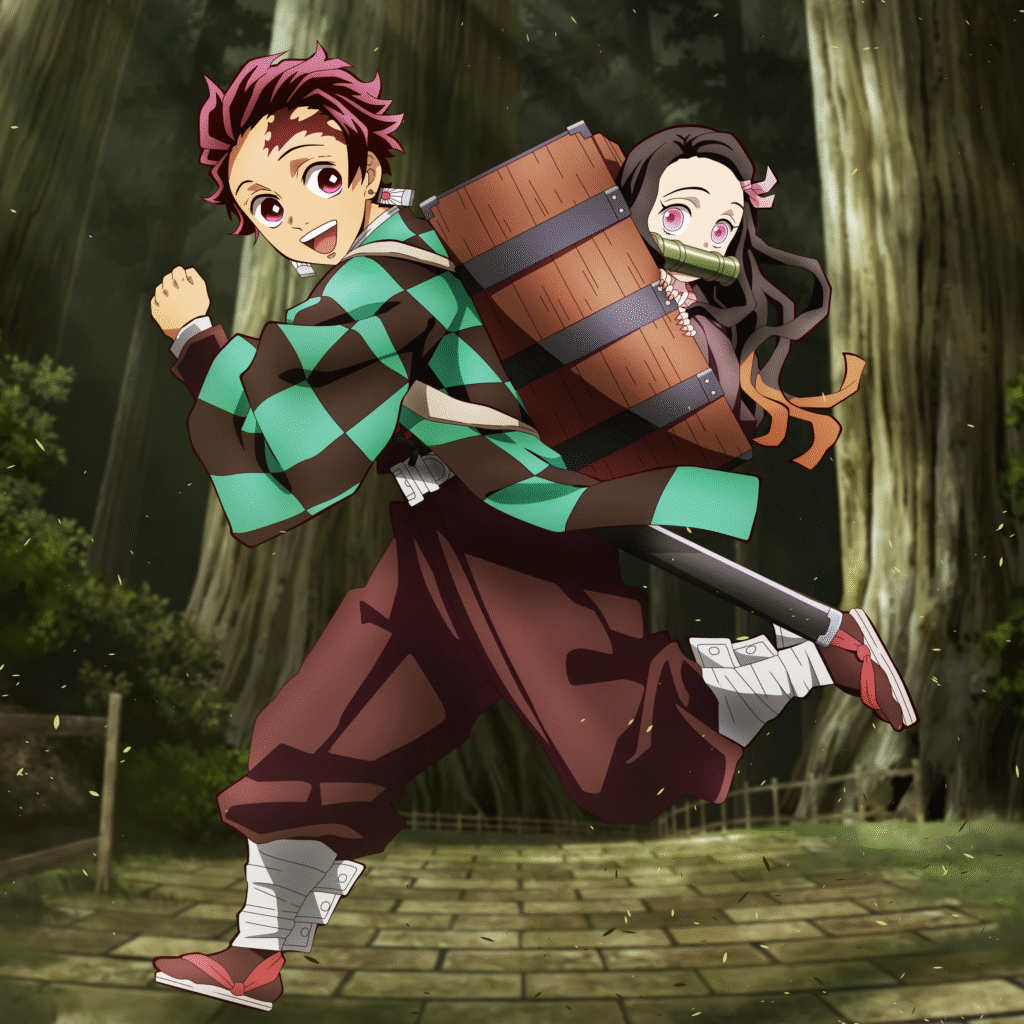 Tanjiro and Nezuko