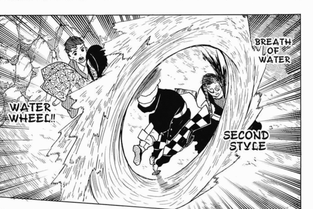Tanjiro vs Swamp Demon